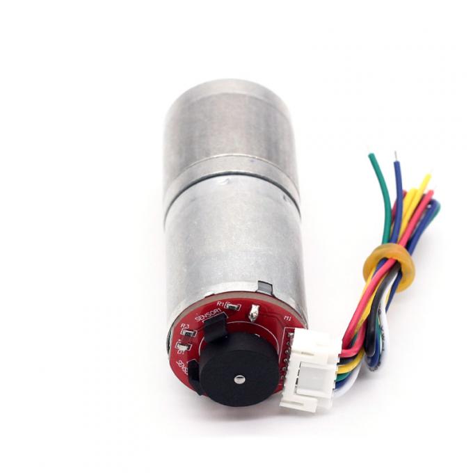 6v 12v 25mm Brushed DC Gear Motor Encoder JGA25-370B Wysoki moment obrotowy 25mm Brushed DC Gear Motor 21