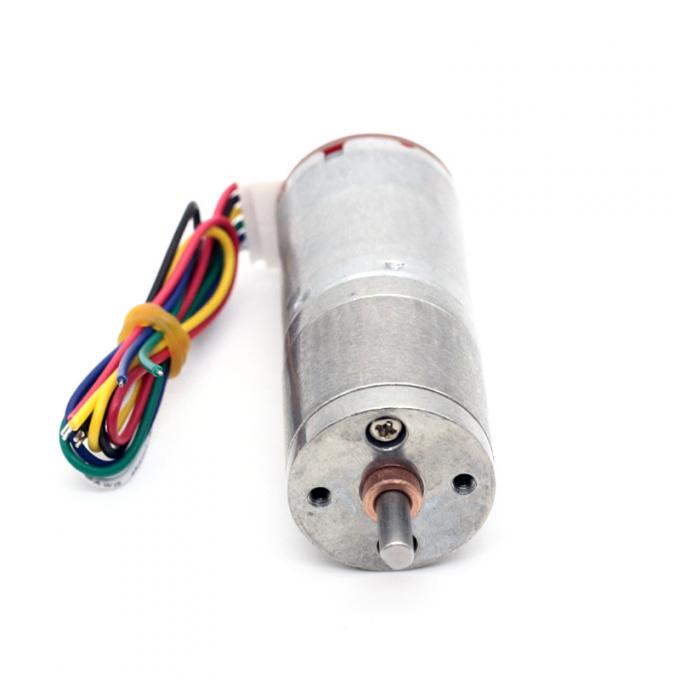 6v 12v 25mm Brushed DC Gear Motor Encoder JGA25-370B Wysoki moment obrotowy 25mm Brushed DC Gear Motor 19