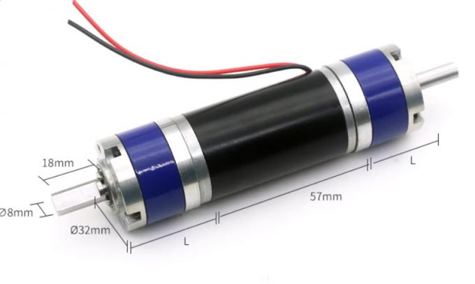 24V dwustronny biegnik planetarny o wysokim momentzie obrotowym PG32-31ZY-PG 24V Micro DC deceleration motor 2