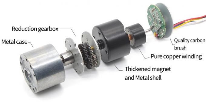 Wysokiej jakości 24V silnik spowolnienia JGB37-3625 Mini elektryczny bezpędzelny silnik prądu stałego 20