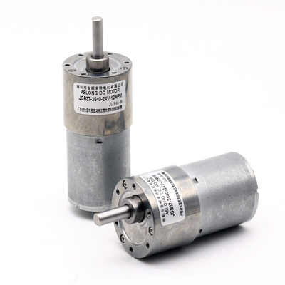 Micro Motor Gear Motor JGB37-3540 37mm 24V 9-1280RPM 37mm Wysoki moment obrotowy Niskie obroty 24v Dc Motor biegów