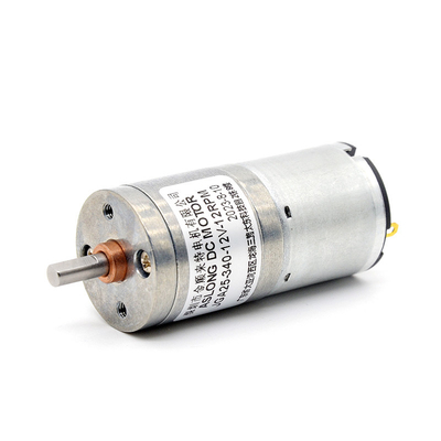 ASLONG 25mm Inteligentny Robot Micro DC Reducing Motor JGA25-340 12V 16-1818RPM Wysoki Tork Micro Geared Dc Motor