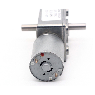 ASLONG JGY-370 6/12/24V 9-230RPM Samozamykający się silnik worm gear 370 Micro Metal Gear Motor Dual Axis DC Motor