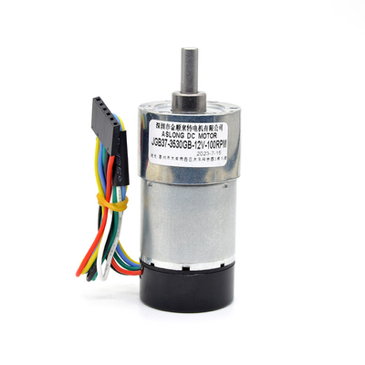 Silnik biegów Dc 24v 60rpm JGB37-3530GB Encoder silnika biegów Dc 24v Dc Motor z encoderem