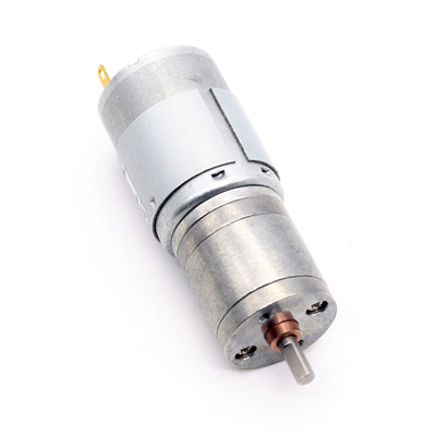 Niskoprężny silnik Dc 24v Dc z przekładniami JGA25-385 24v Dc silnik niskoprężny DC z skrzynią biegów metalowych 25mm