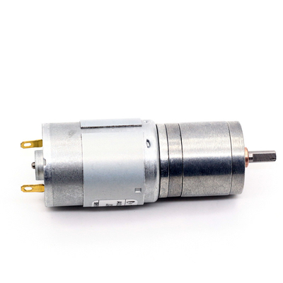 Niskoprężny silnik Dc 24v Dc z przekładniami JGA25-385 24v Dc silnik niskoprężny DC z skrzynią biegów metalowych 25mm