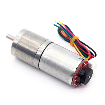6v silnik biegów Dc silnik biegów Dc z kodem JGA25-370B 25mm silnik 12v