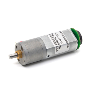 Mały Encoder Dc Sprzęgłowy Motor JGA20-180B 12V 258RPM 1:31 Mikromotory Encoder Dc Motor Piszcz