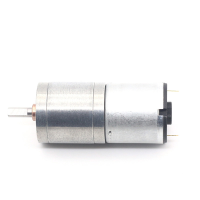 Mini Micro Low Noise 12v JGA25-340 12V 77RPM 1:103 Z Metal Gear Low Speed High Torque