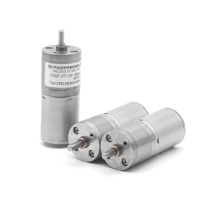 Silnik z przekładnią redukcyjną 6V 12V 24V 6000 obr./min 370 DC z reduktorem skrzyni biegów Dia25mm