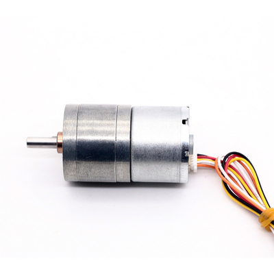 12V 9RPM Micro DC Motoreduktory JGA25-2418 25mm BLDC Motoreduktor