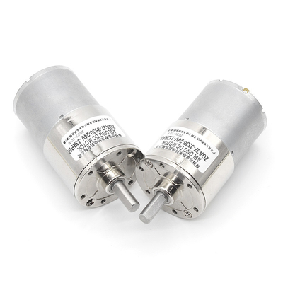Mini silnik biegów prądu stałego 37mm ZGA37-3530 12V 24V skrzynia biegów średniej prędkości