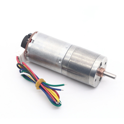 6v 12v 25mm Brushed DC Gear Motor Encoder JGA25-370B Wysoki moment obrotowy 25mm Brushed DC Gear Motor